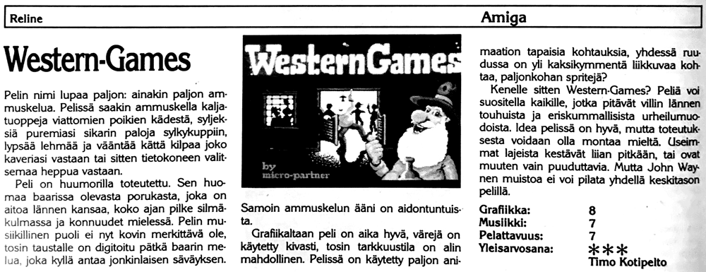 Western Games